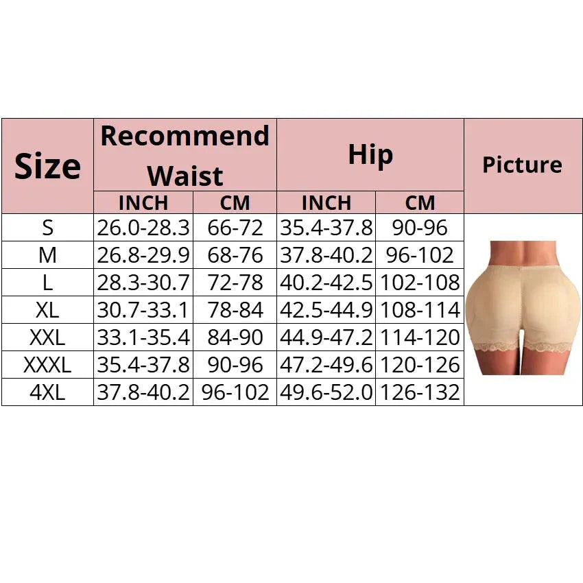 Cueca Push Up Modeladora para Levantar o Bumbum