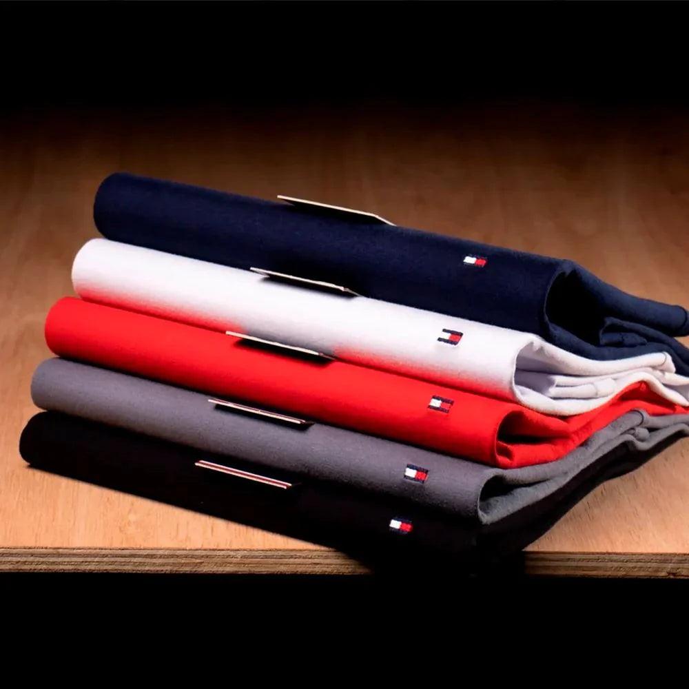 Kit com 5 Camisas Tommy Hilfiger